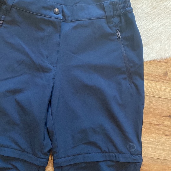 Outdoor Adventures dark blue zip-off/convertible hiking pants - Picture 6 of 11